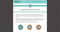 Desktop Screenshot of iciservicedirectory.org